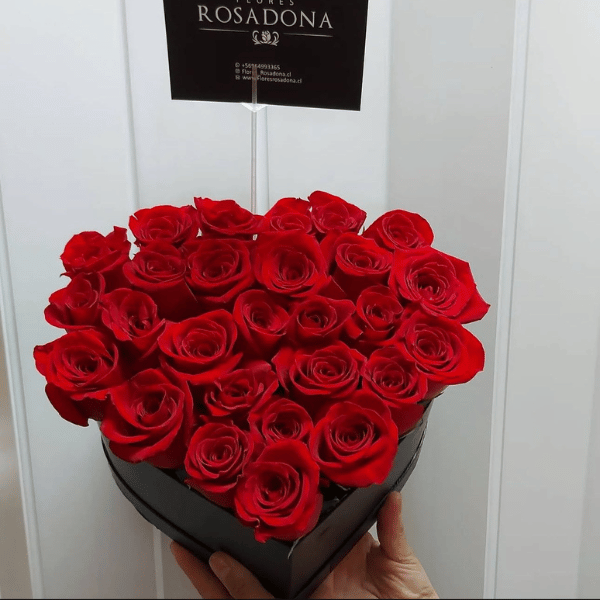 Caja de corazón grande