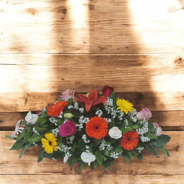 Cojín floral mix primaveral