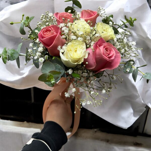 Ramo de novia pastel - Imagen 2
