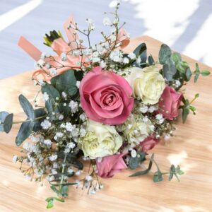 Ramo de novia pastel