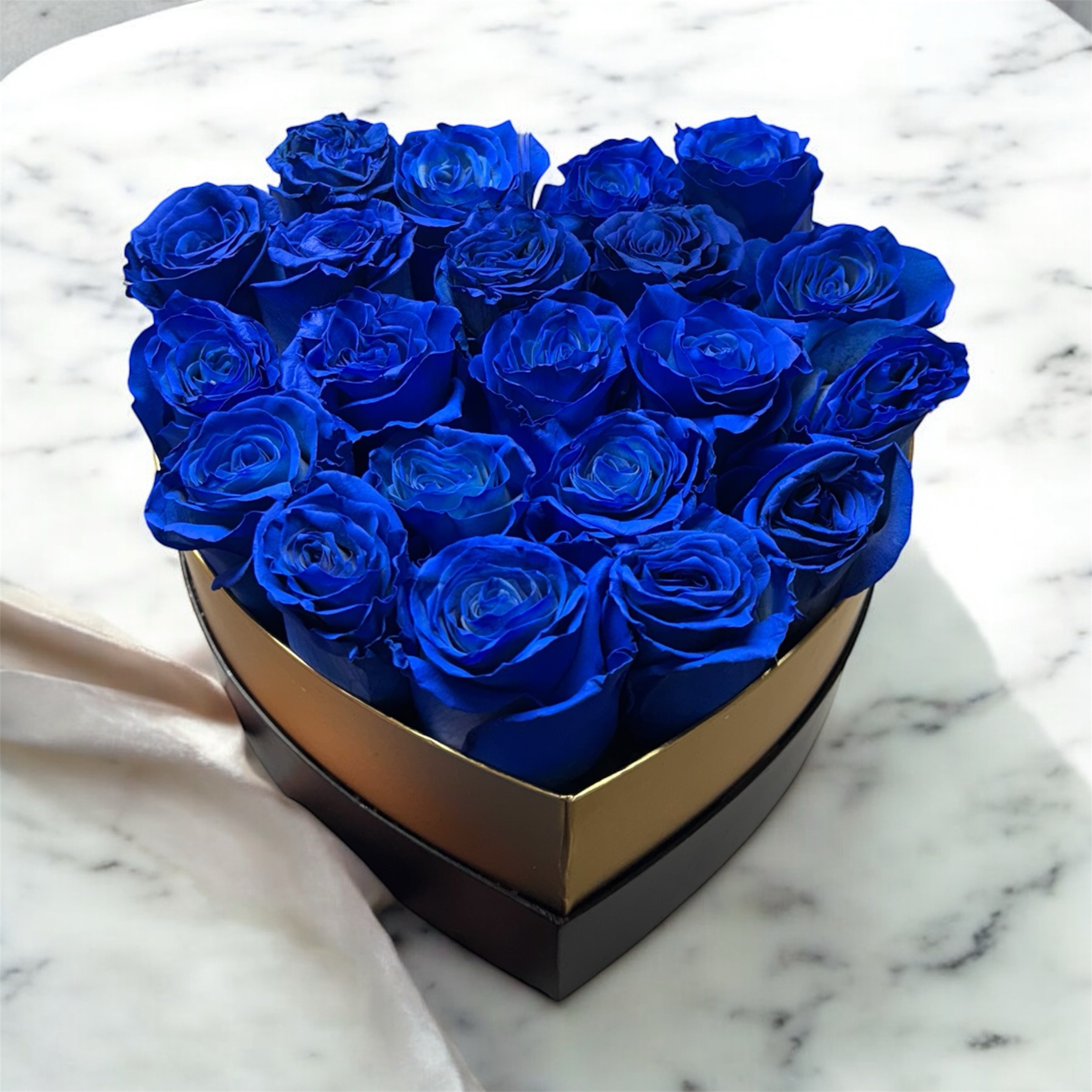 Caja de corazón mediana