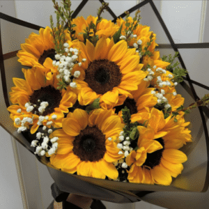 Ramo de 10 girasoles