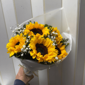 Ramo de 5 girasoles