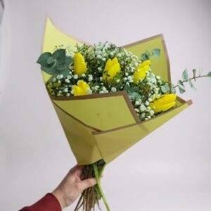 Ramo de 5 tulipanes