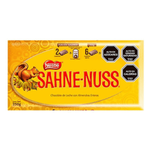 Chocolate Sahne Nuss Tradicional 250 Gr