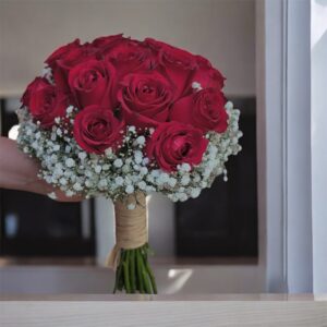 Ramo de novia de 20 rosas