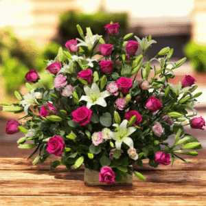 Arrimo floral mixto gigante